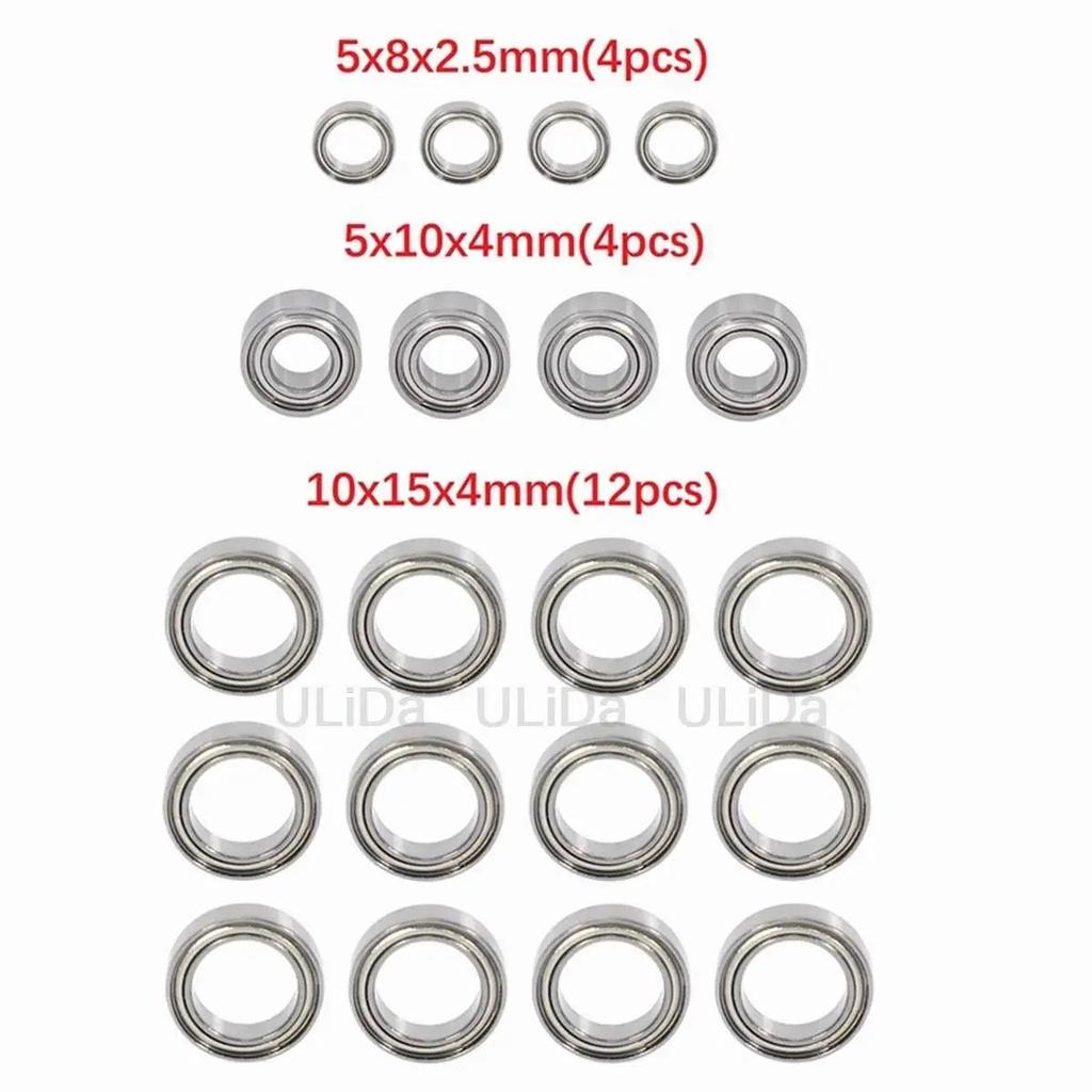 20 Chiếc Bóng Bea Bộ BE001 BE002 BE003 Cho Xe JLB Racing CHEETAH 11101 21101 J3 RC