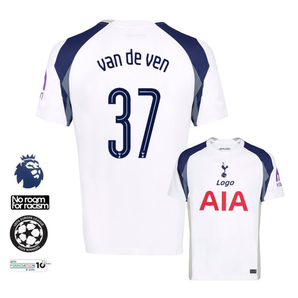 Áo thun Tottenham Home Football Jersey 2025/26