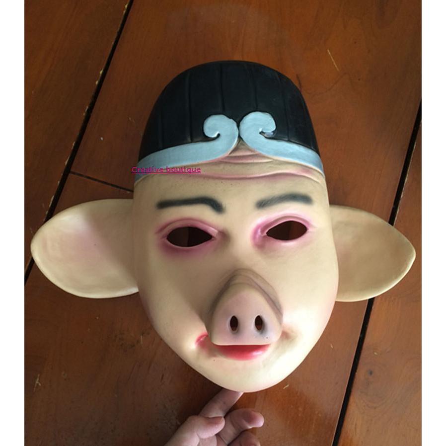 Hành Trình Đến Phương Tây Son Goku Pig Bajie Mask Boutique Performance Trang Phục Đạo Cụ Thịt Nướng 