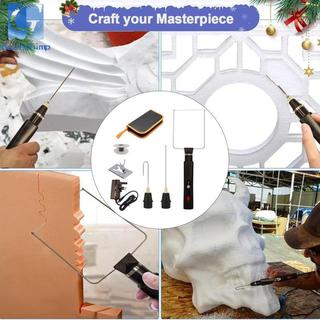 Bộ dụng cụ cắt bọt Bộ dụng cụ cắt bút xốp nhẹ cho lỗ Đào chi tiết Xử lý cắt bọt Dự án DIY