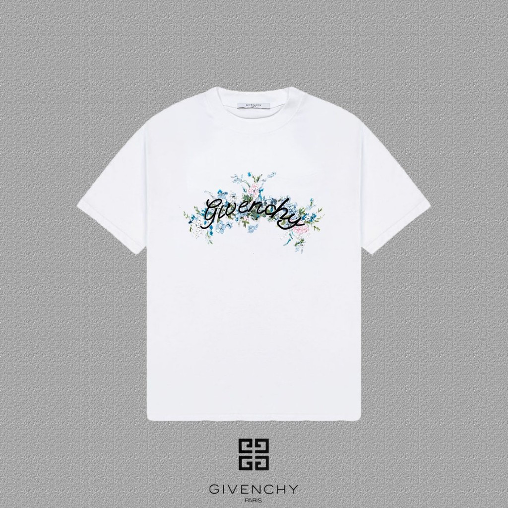 GIVENCHY / GIVENCHY 2026 Đầu Xuân Phong Cách Mới Áo Thun Tay Ngắn Nam Nữ Phong Cách Cặp Đôi Tay Ragl