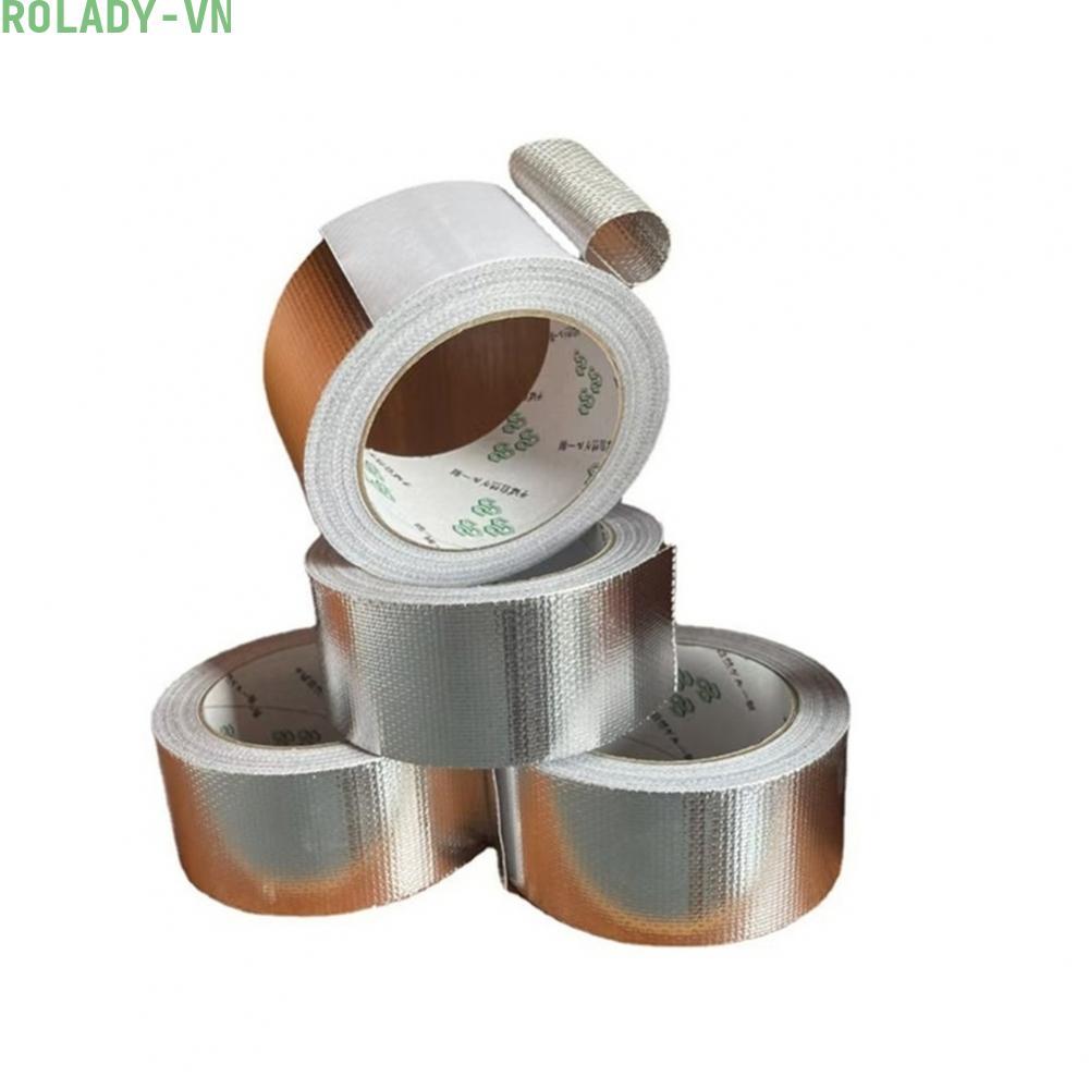 #ROYALLADY#Fiberglass Foil Tape Metal Foil Surface Strong Acrylic Glue For Exhaust Pipes