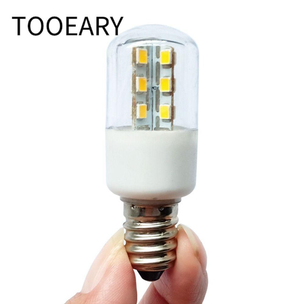 Bóng đèn tủ lạnh CÔNG CỤ Đèn trắng E12 E14 Kết nối Đèn LED 110V 220V sáng