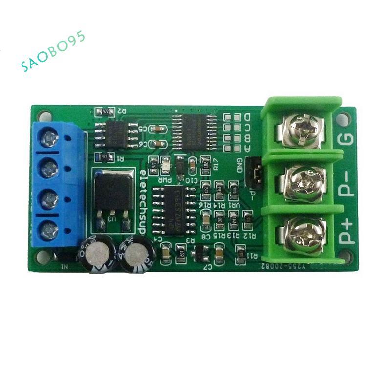 PT100 Chịu Nhiệt DC 12V PT100 RTD Chuyển Đổi PTA9B01 PT100 RS485 Mô-đun Thu Phát, -20°C Đến + 400°C