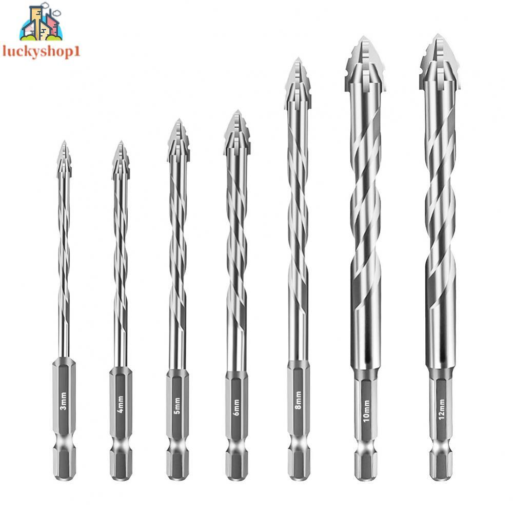 【NEW】Eccentric Drill Bit Four-edged Design High-speed Steel Wear Resistance Hex Shank-BIG SALE