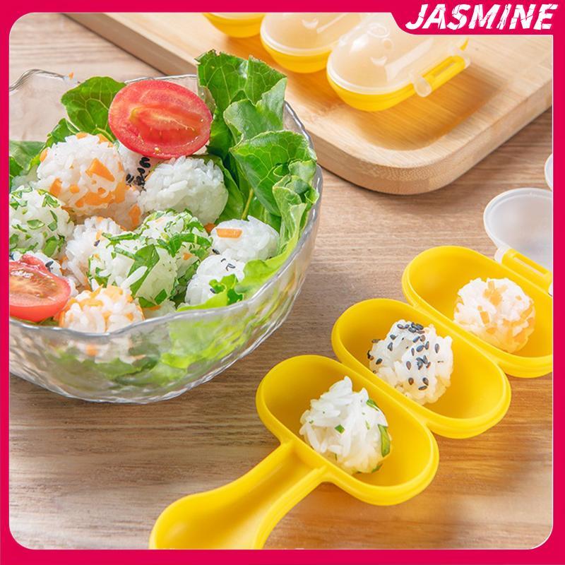 JASMINE Rice Ball Maker Rice Roll Shaker Máy làm đồ ăn trưa Khuôn Onigiri DIY Rice Baller Shakers Ba