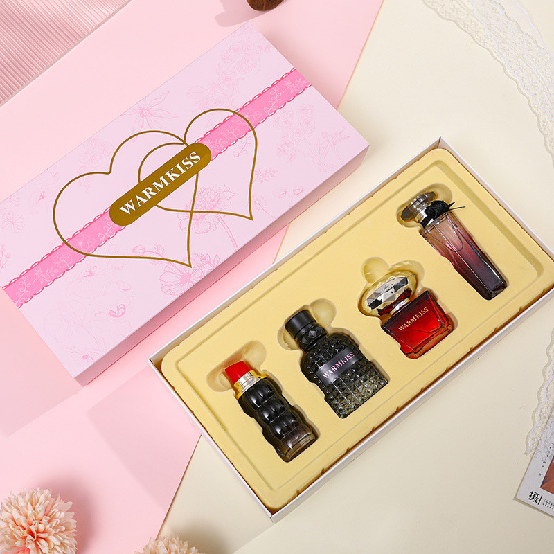 WARMKISS Cherish Bright Ladies Perfume Gift Box Is Me Adventure Lady Heart Crystal Hương thơm lâu tr