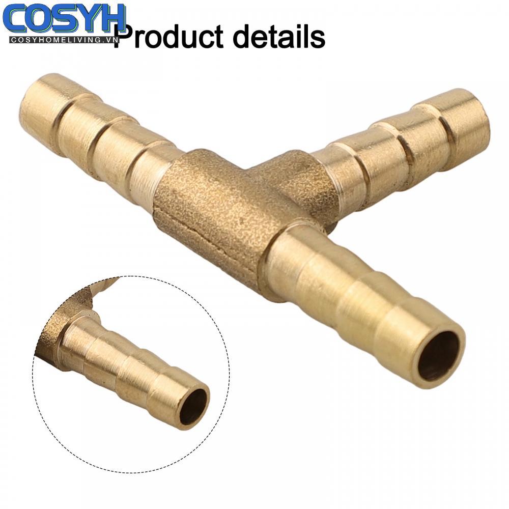 <cosyh>3 Way Tubing Fitting Optimal Size Secure Connection Barbed Tee Fitting