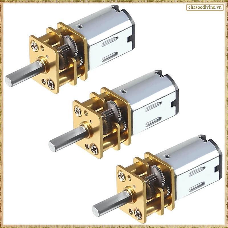 [K O G X] N20 Micro Metal Gear Motor DC 3V Gear Wheel Gear Gear Gear Motor 30RPM Động cơ DC thu nhỏ 
