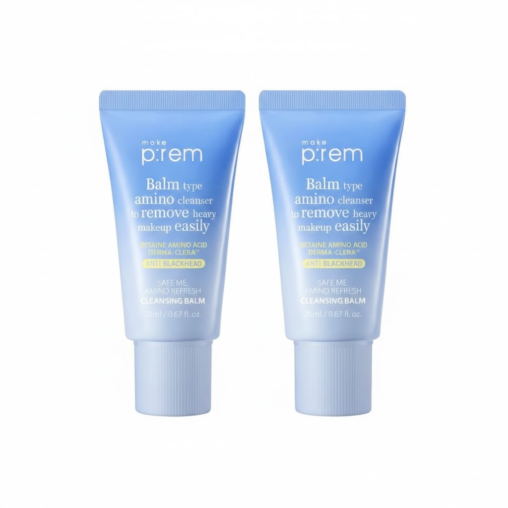 Kem dưỡng da làm sạch Make Prem Safe Me Amino Refresh 20ml x 2EA / make prem