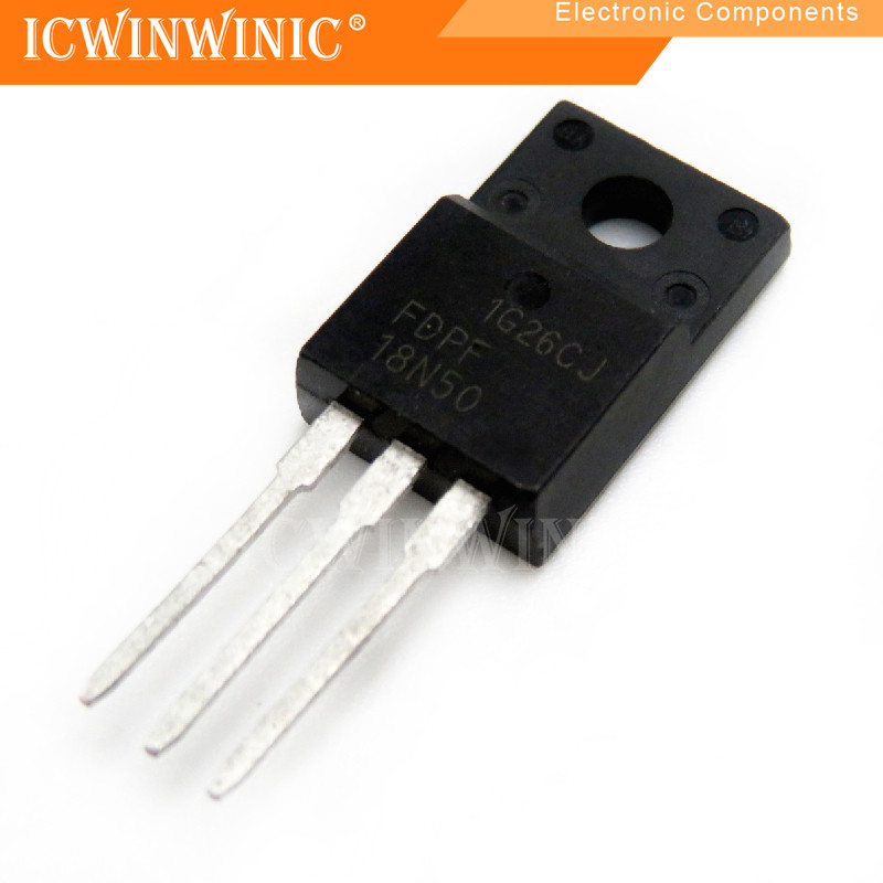 IC mạch tích hợp 5 mảnh FDPF18N50 18N50 TO-220F