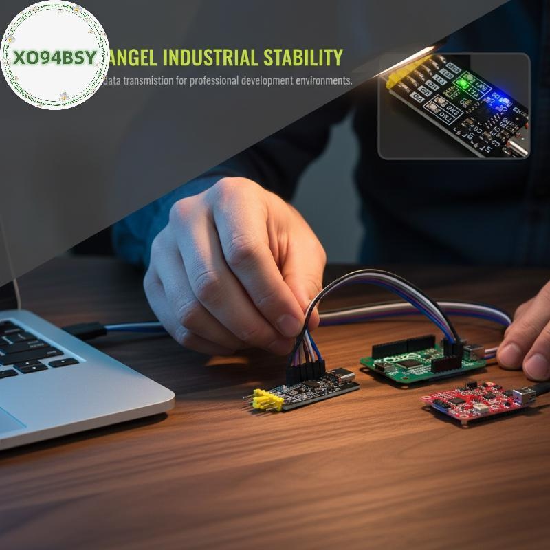 XO94BSY 3Mbps CH342K USB sang TTL Mô-đun nối tiếp Kênh kép Type-C 1.8 / 3.3 / 5V dành cho công việc 