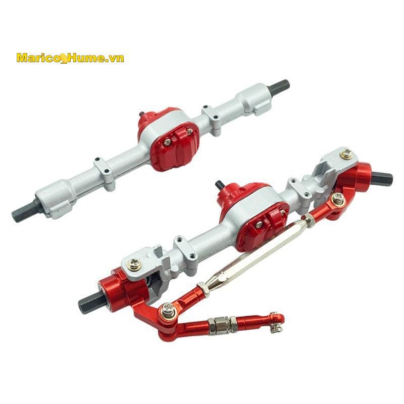2 Chiếc MN82 LC79 Trục Kim Loại Bánh Răng Trước Và Sau Trục Cho Mang Bò MN82 LC79 RC Xe Tải Xe Nâng 