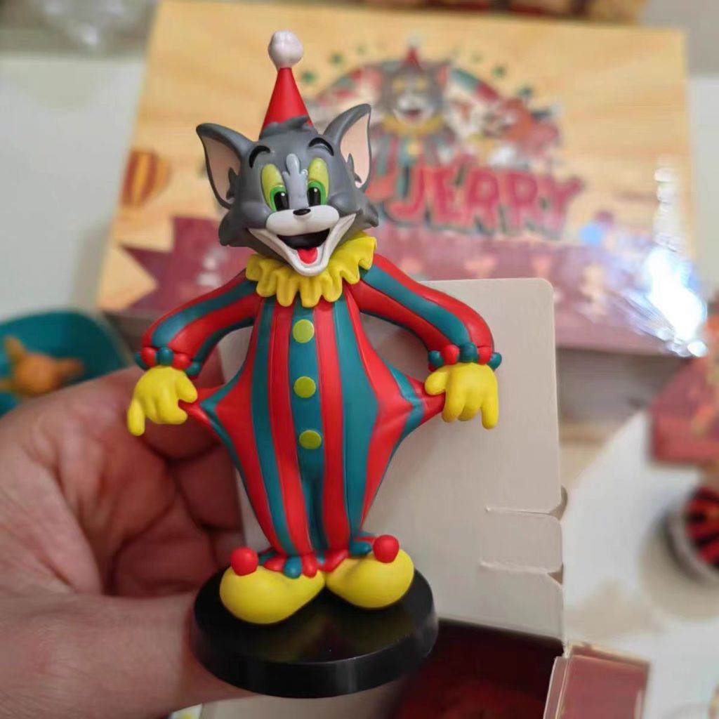 MINISO MINISO Premium Cat and Mouse Circus Series Tom và jerry Mystery Box Model