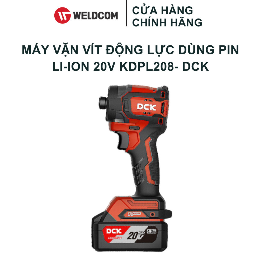 Máy vặn vít động lực dùng pin Li-ion 20V KDPL208 - chính hãng DCK