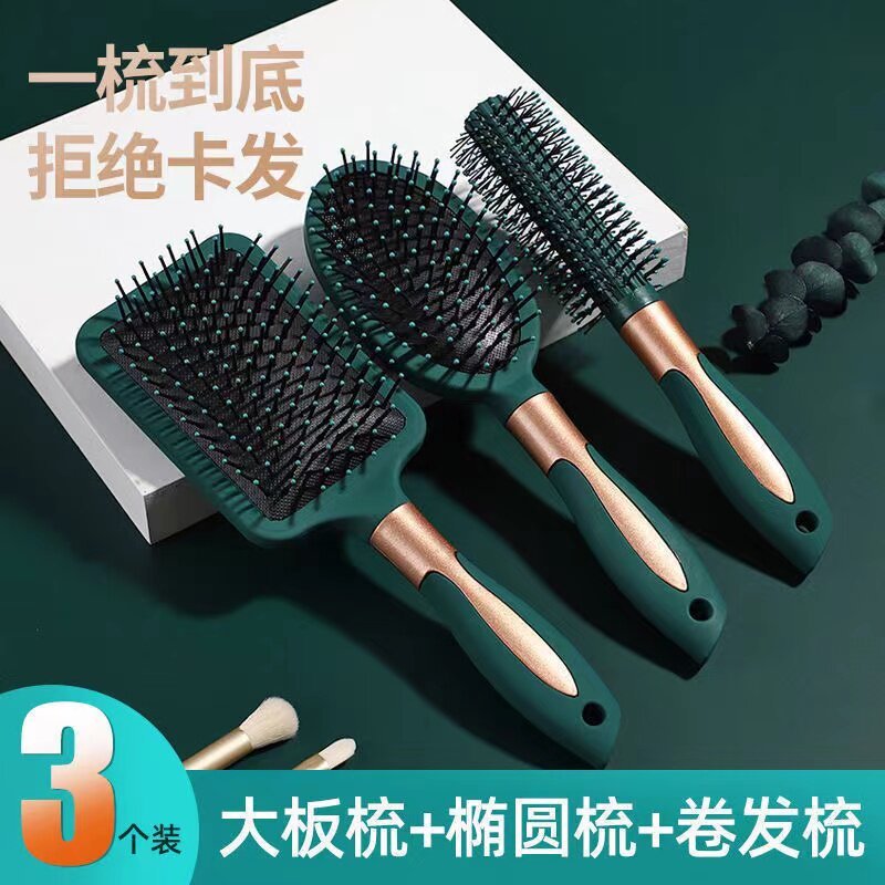 lược gỡ dối tóc lược gỡ dối Túi khí Ribs Massage Head Lược chống tĩnh điện