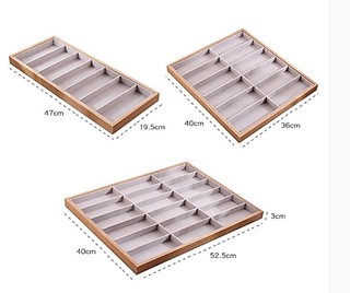 Zinhstore Khay đựng mắt kính gỗ cao cấp