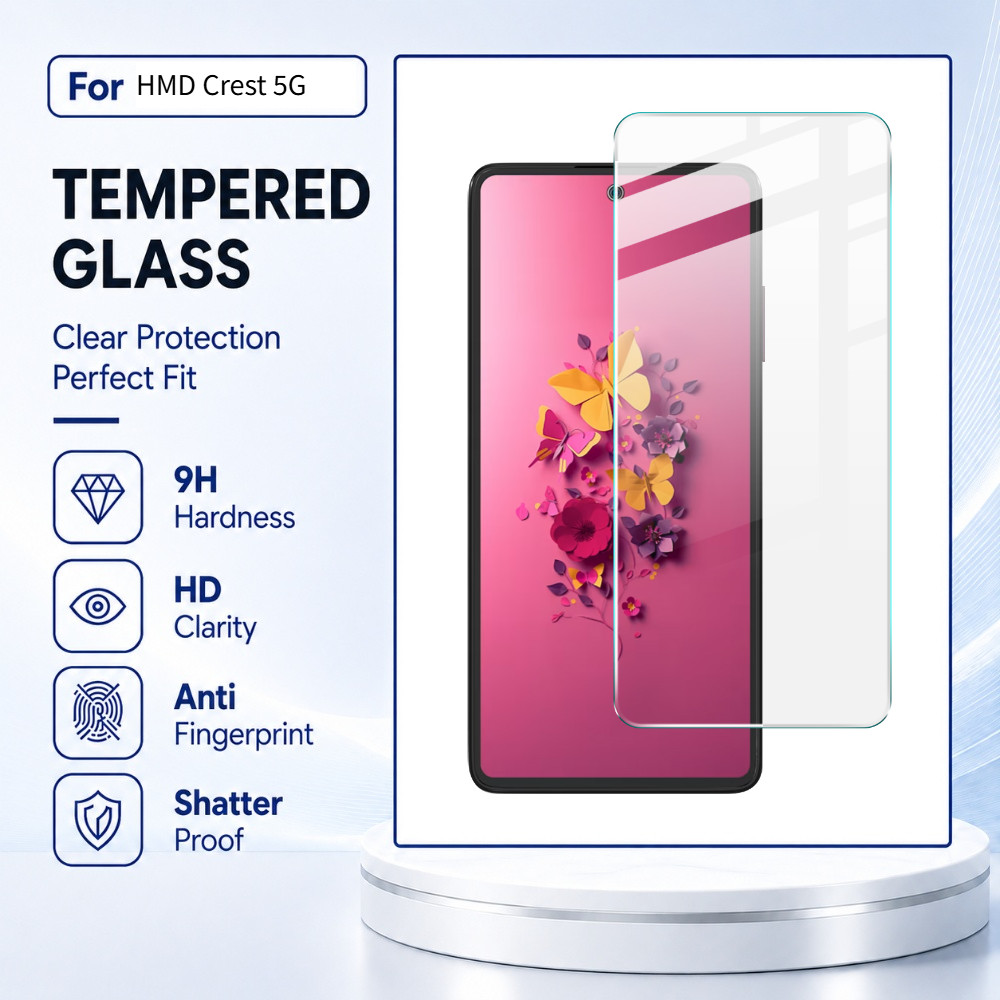 Kính Cường Lực Cho HMD Crest Fusion Skyline 5G Trong Suốt Oleophobic FM0001