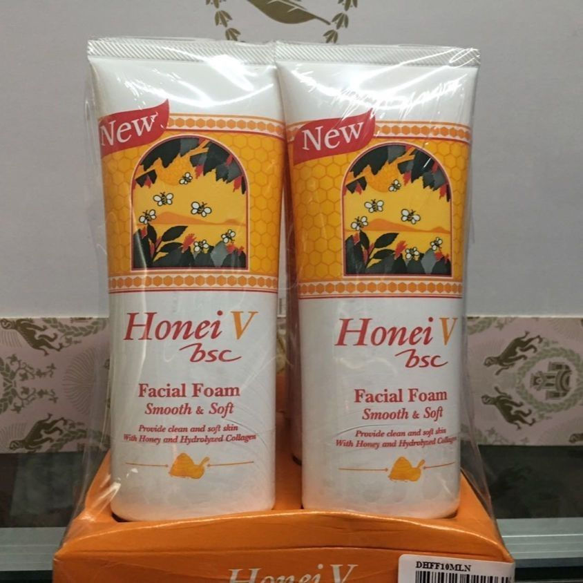 [Giảm giá] Sữa rửa mặt tạo bọt mật ong tự nhiên Honei v bsc chính hãng Sữa rửa mặt Little Bee Foam 4