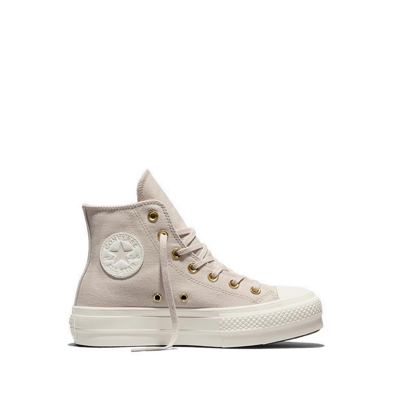 Giày Thể Thao Converse CTAS Platform Lift Zippers Women's - Classic Ecru/Egret/Egret