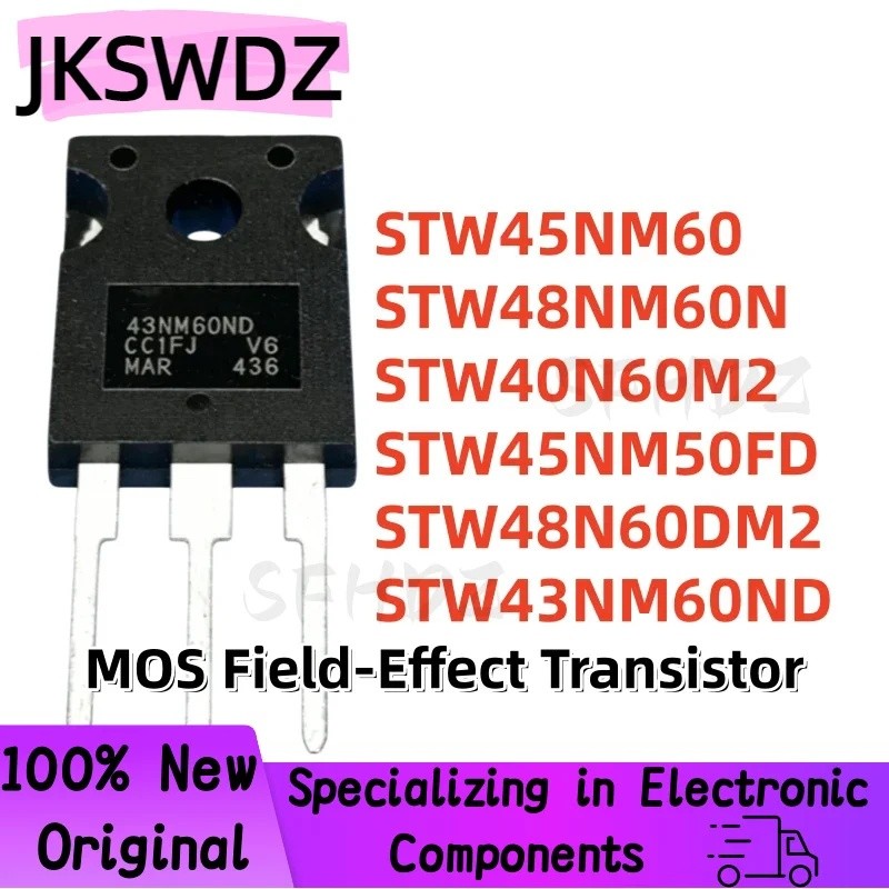 5 Chiếc STS45NM60 STW48NM60N STW40N60M2 STW45NM50FD STW48N60DM2 STW43NM60ND W45NM60 W48NM60N 40N60M2