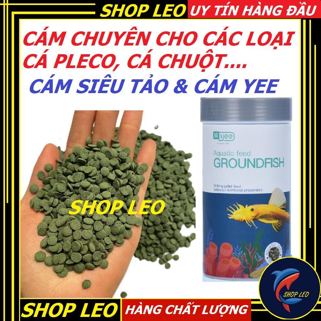 Thức ăn Pleco Giàu tảo-cám siêu tảo cho cá tầng đáy- cá pleco, cá longfin, cá chuột-Thức ăn giàu tảo