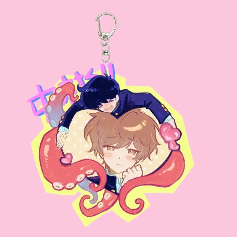Ganbare Nakamura Kun Anime Móc Khóa Đi Cho Nó Nakamura Hàng Hóa Okuto Nakamura Acrylic Móc Chìa Khóa