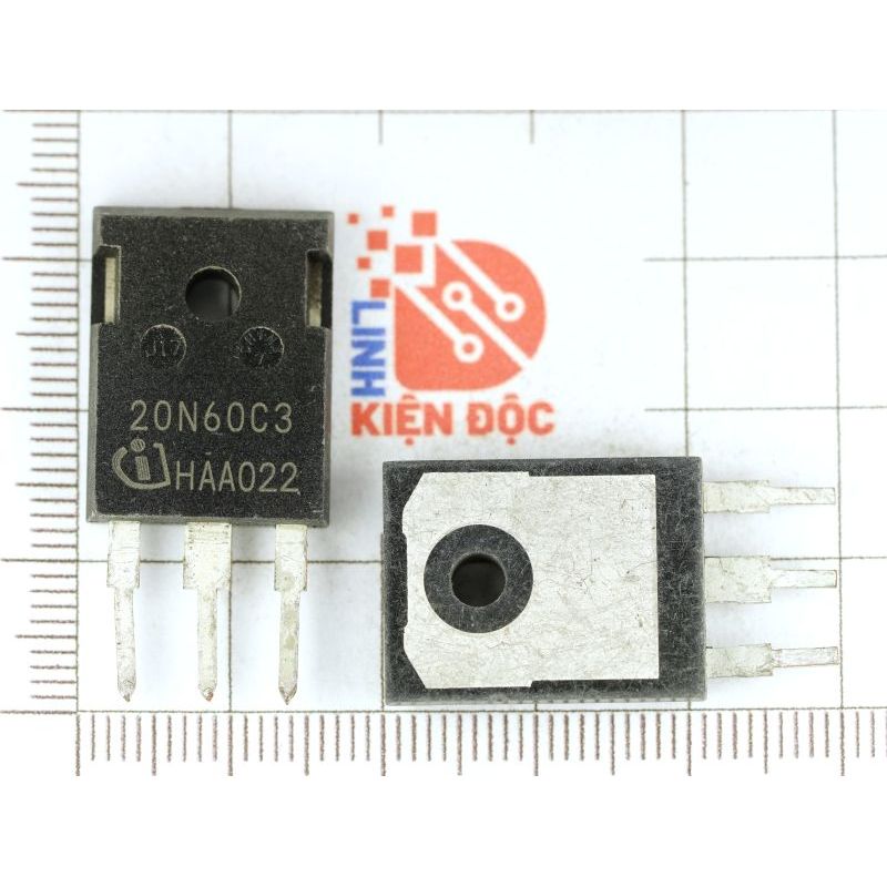 [Combo 2 chiếc] 20N60C3 20N60 Mosfet Kênh-N 20A 600V TO-247 (Tháo Máy)