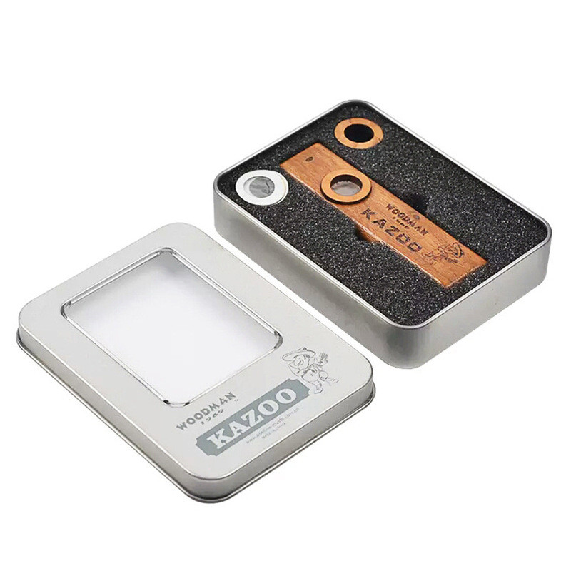 Adeline Gỗ Kazoo Kazoo Kazoo Sáo Guitar Ukulele Đồng Hành Thẻ Bộ Sáo Miễn Phí Phim Sáo Hộp Kim Loại