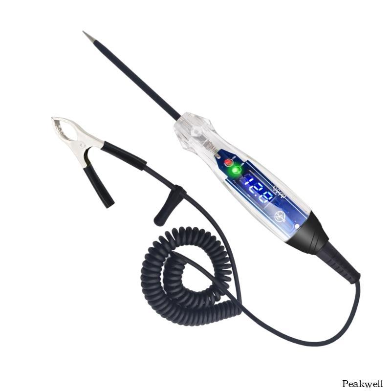 Digital Display Car Circuit Tester With Voltage Reading And Polarity Detections