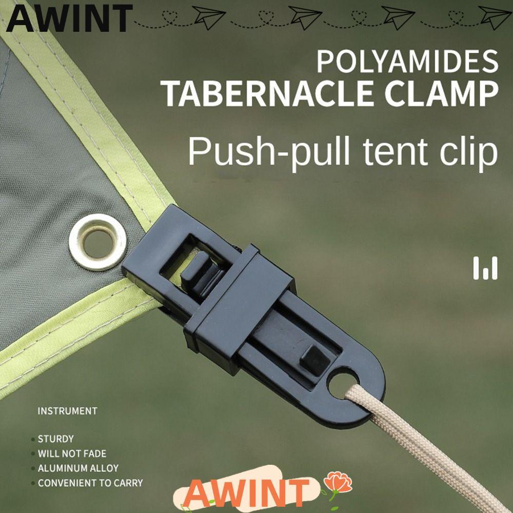 AWINT Tarp Clip Lock Grip Awnings Clip Phụ kiện lều mái hiên thể thao & giải trí