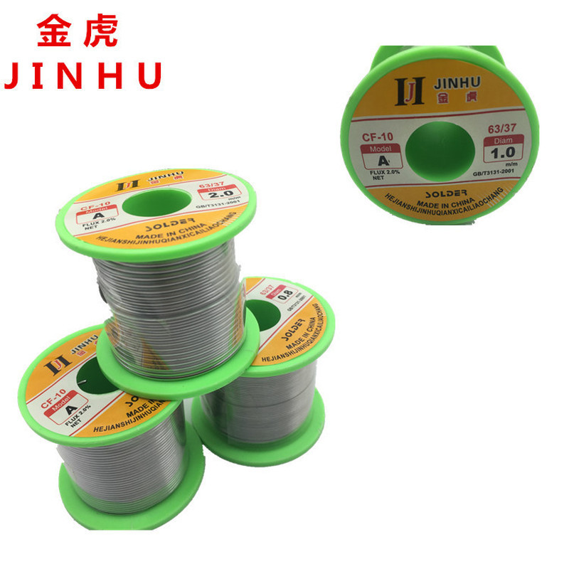 Cung cấp Golden Tiger 250g Dây hàn lõi nhựa mịn 0,30,40.50.60.81.0mm 45%