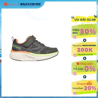 Giày Thể Thao Bé Trai Skechers GOrun Elevate 2.0 Where'S My Skechers - 404050L-CHAR Air-Cooled Goga Mat