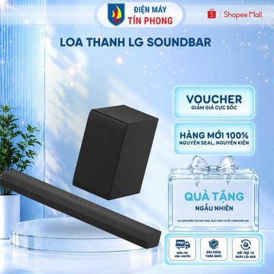 Loa Thanh LG Soundbar S40T 2.1 300W | S40T.DVNMLLK | Dolby Audio, AI Sound Pro - Bảo Hành 12 Tháng