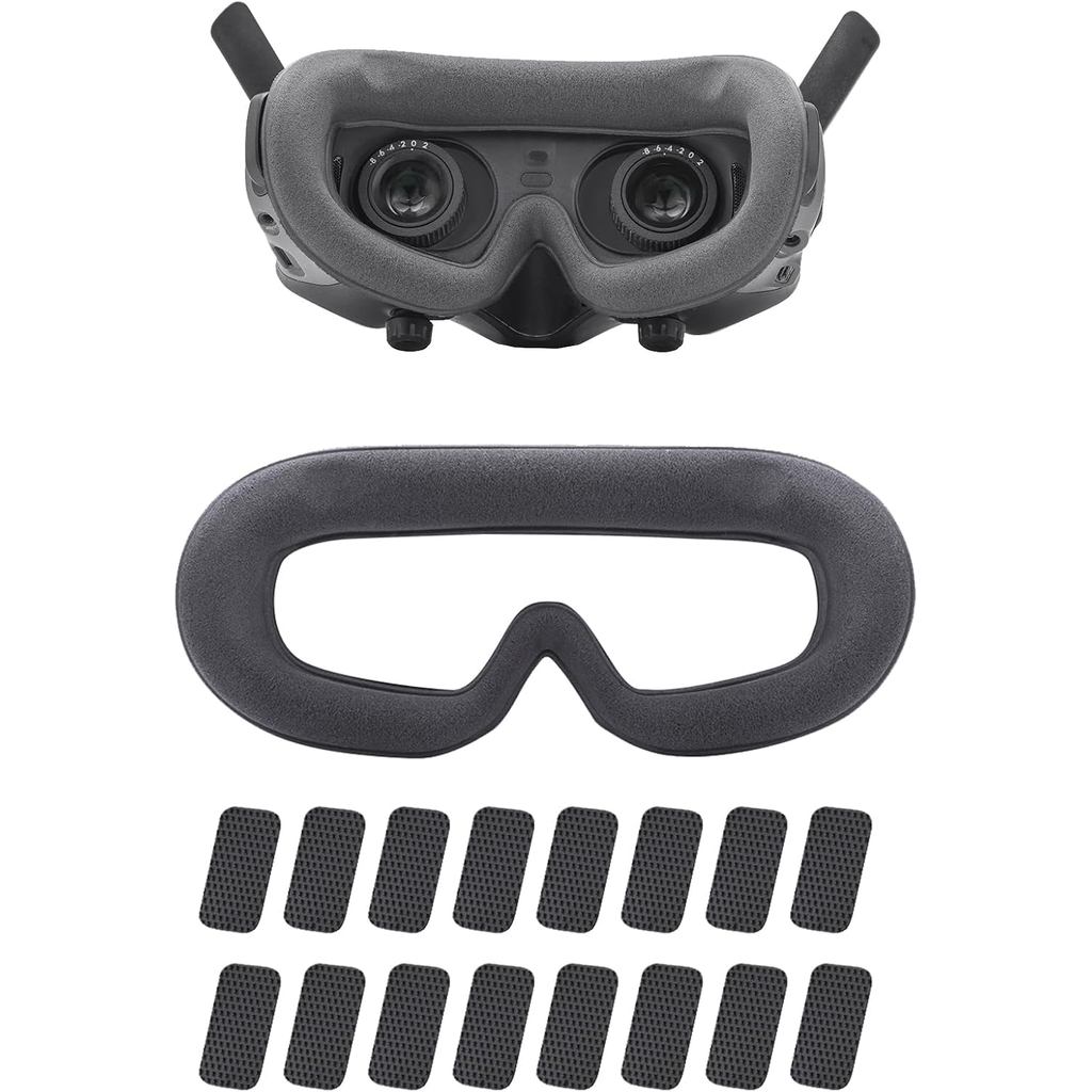 Đệm Mặt Thay Thế Tương Thích Cho DJI Goggles 3 Miếng Lót Mắt Bọt Biển Mềm Tương Thích Cho DJI Avata 