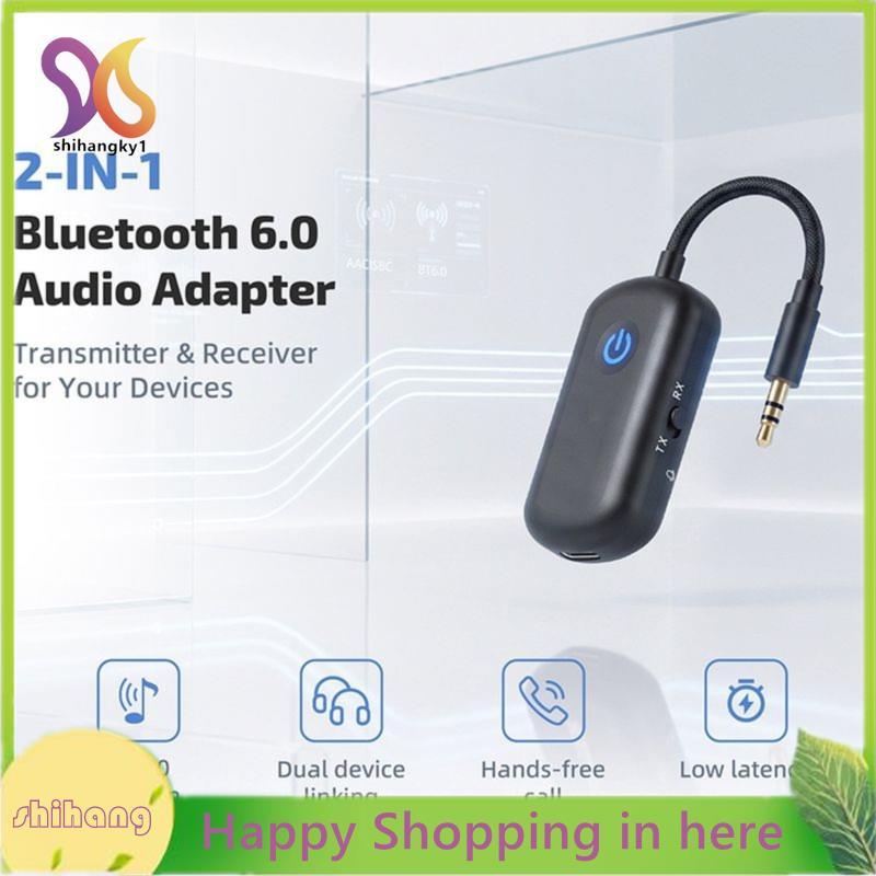 Bộ phát sóng Bluetooth 6.0 2 trong 1 cho tai nghe PC dành cho ô tô