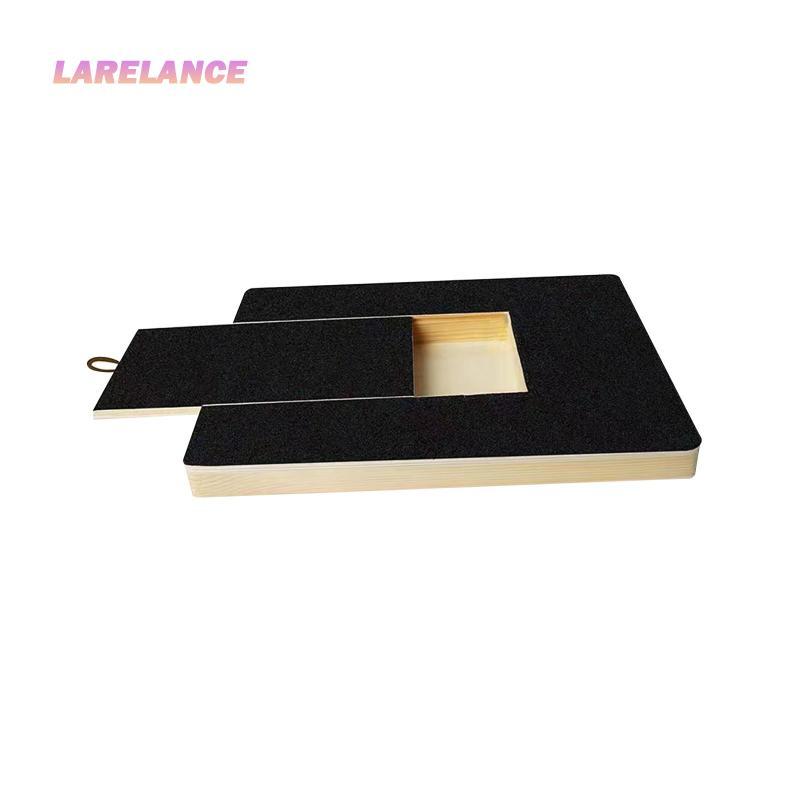 Chó Scratch Pad Trượt Snack Box Grind Claws Nail File Scratching Board