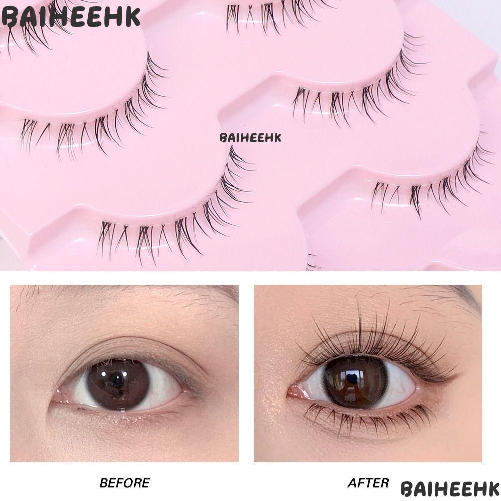 BAIHEIH Lông Mi Dưới, Manga Đáy Dưới Lông Mi Mắt, Vẻ Đẹp Nữ Trang Điểm Hàn Quốc Tự Nhiên Mềm Manga Đ