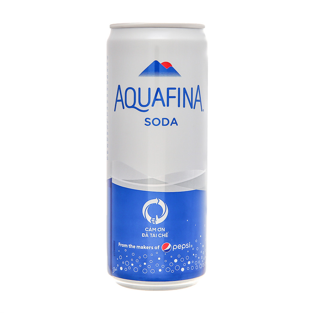 Nước giải khát Aquafina soda lon 320ml - 92116