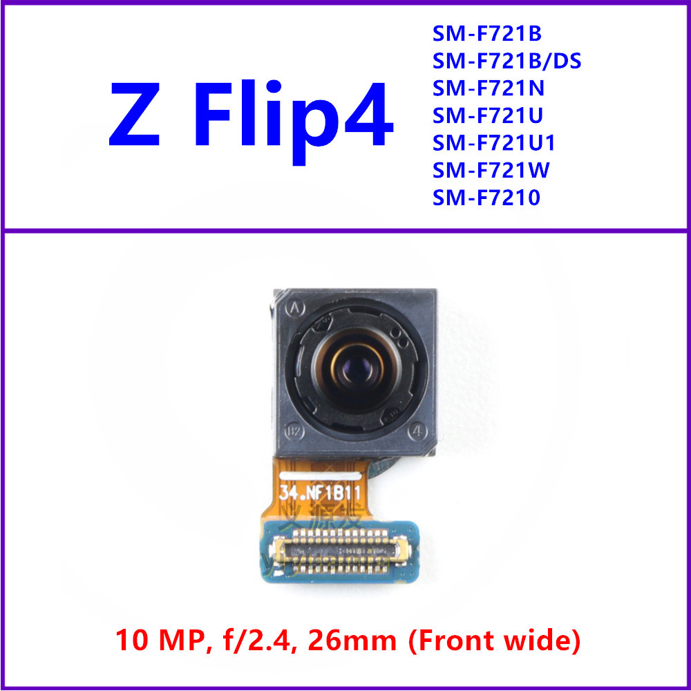Camera Mặt Trước 10MP Cho Samsung Galaxy Z Flip4 SM-F721B F721 F721U Thay Thế