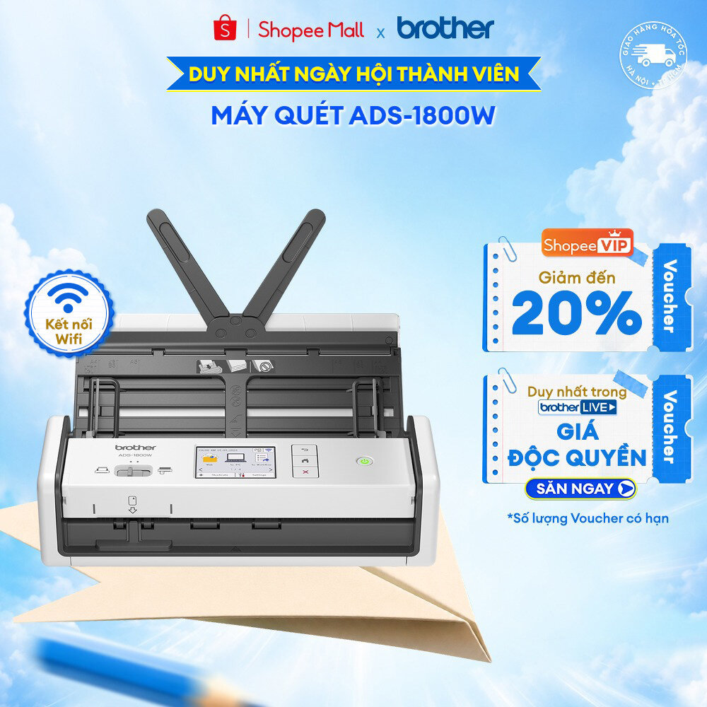 Máy scan Brother ADS-1800W