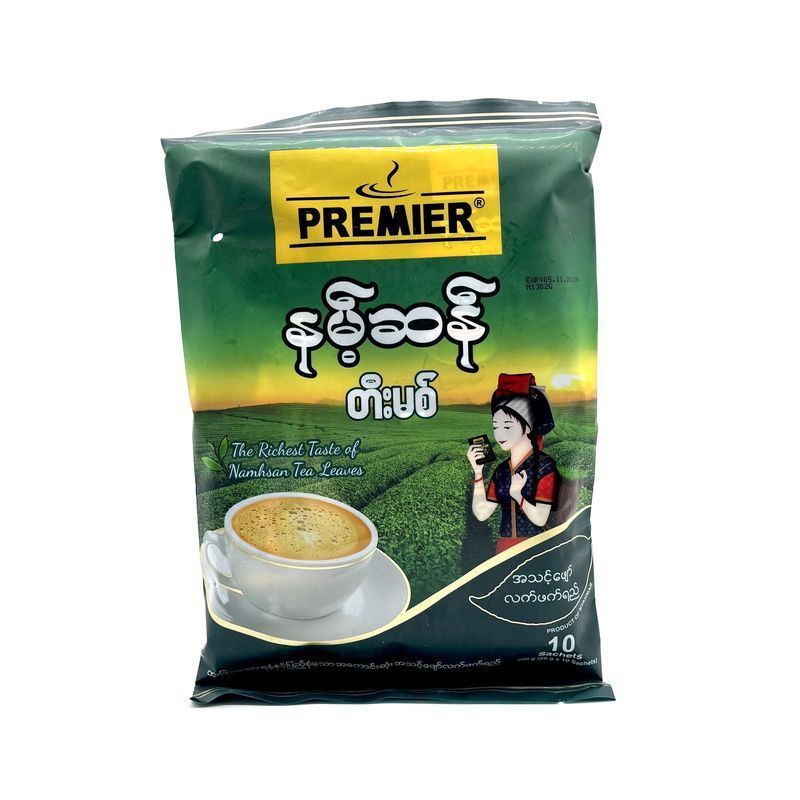Trà sữa đặc sản Myanmar Premier South Umbrella Tea Fragrance Nhập khẩu Trà sữa Namhsam Hương thơm mạ