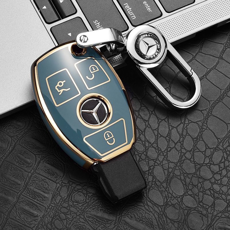 05-15 Mercedes-Benz E-Class Chuyên Dụng Chìa Khóa E300L Khóa Ô Tô E320 Ốp Lưng E260L Bảo Vệ E200 Cũ 