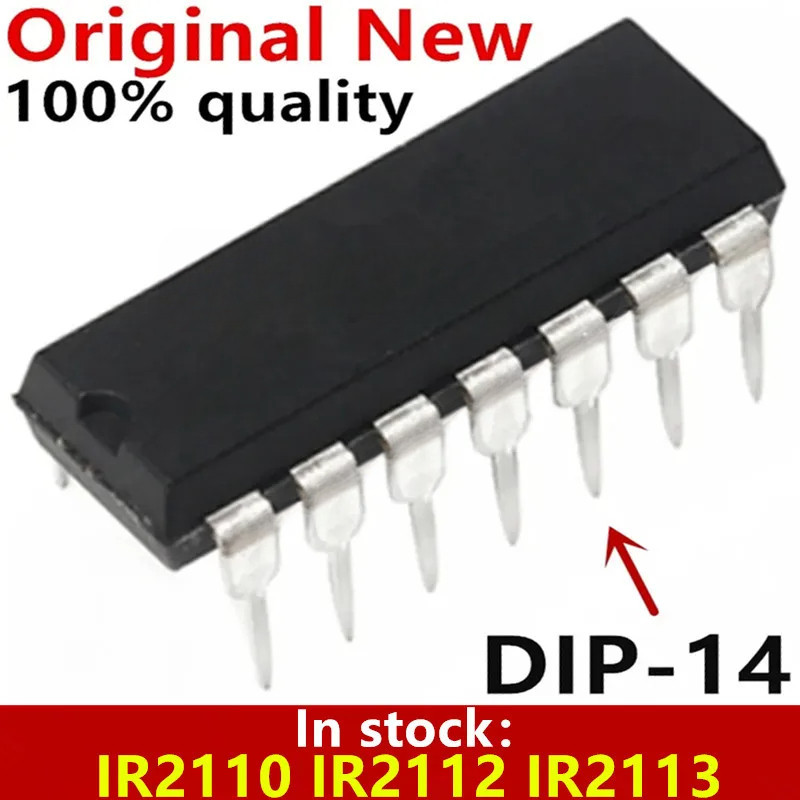 (5 chiếc) 100% Mới IR2110 IR2112 IR2113 IR2110PBF IR2112PBF IR2113PBF DIP-14 Chipset