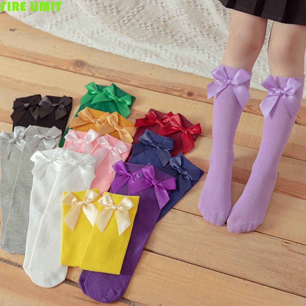 FIRE LIMIT Tất Trẻ Em Cho 6-10Years Mùa Đông Nhật Bản Gothic Thu Đông Jk Cotton