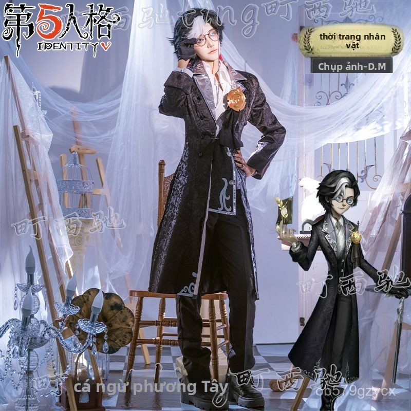 Trang phục cosplay Joseph Identity V DM nhiếp ảnh gia thời trang game anime hàng sẵn giao nhanh