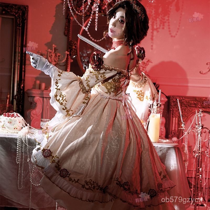 Bộ trang phục cosplay Bloody Queen skin Blood Banquet game Identity V đẹp mắt