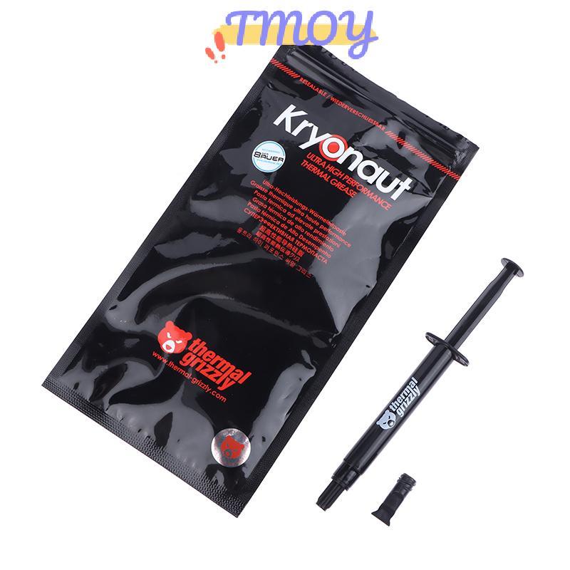 TMOY 5.5g Nhiệt Grizzly Kryonaut Extreme KE Dán Nhiệt Cho CPU / GPU Cooler Dung Tích Lớn Làm Mát Sil