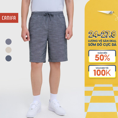 Quần short nam CANIFA cạp chun 8BS25S004