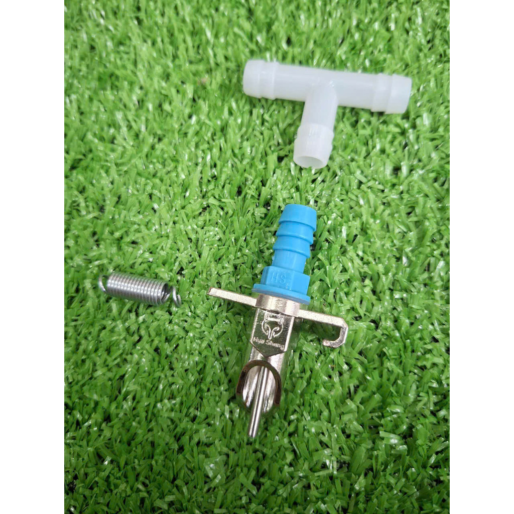 20 Vòi Uống Nước Tự Động Cho Chồn Hương Inox 10 Li van Uống Tự Động Chồn Mốc Núm Uống Tự Động Cho Cầ